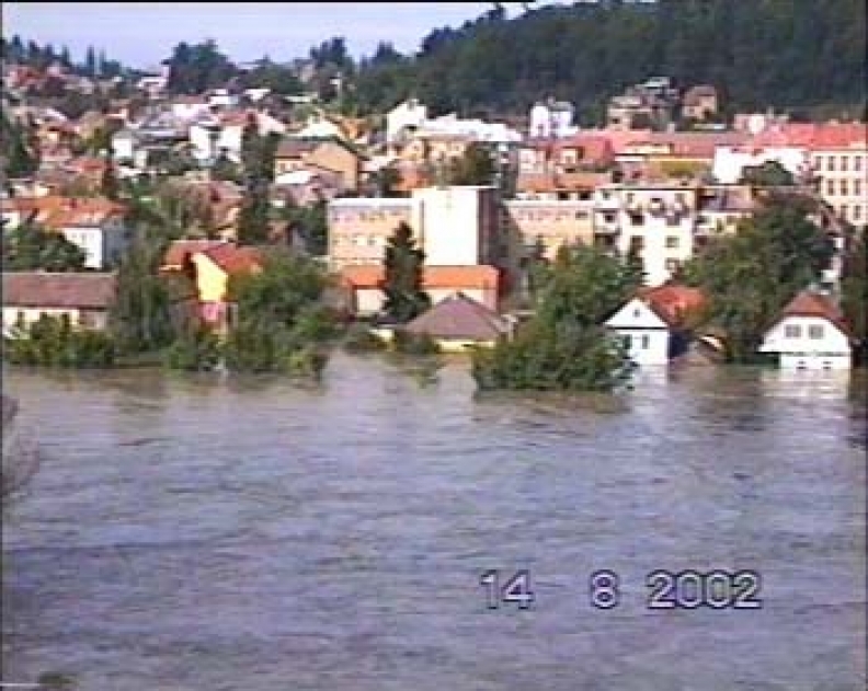 Povodně 2002  – srpen